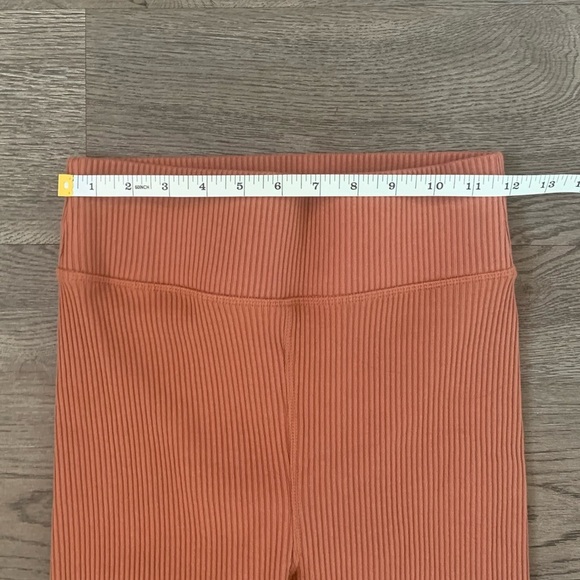 Madewell MWL Sweater Ribbed Leggings - Size S - Warm Umber - NWT - Picture 6 of 9